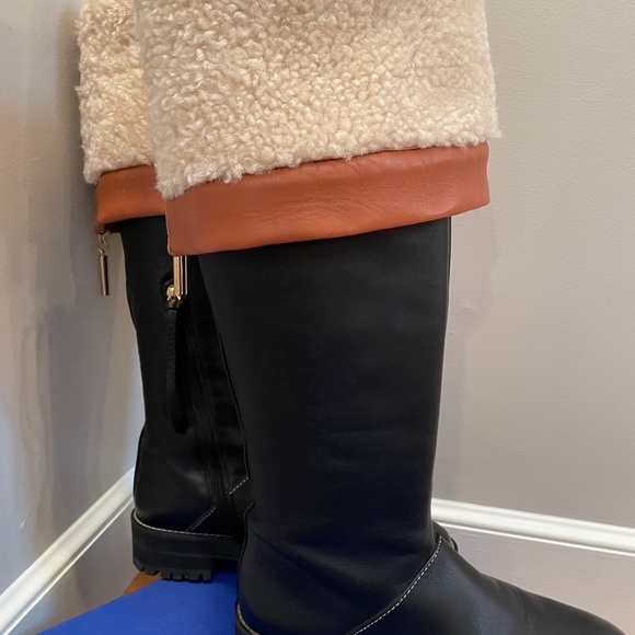 Stuart Weizmann Renata shearling boot 7.5 - Picture 9 of 9